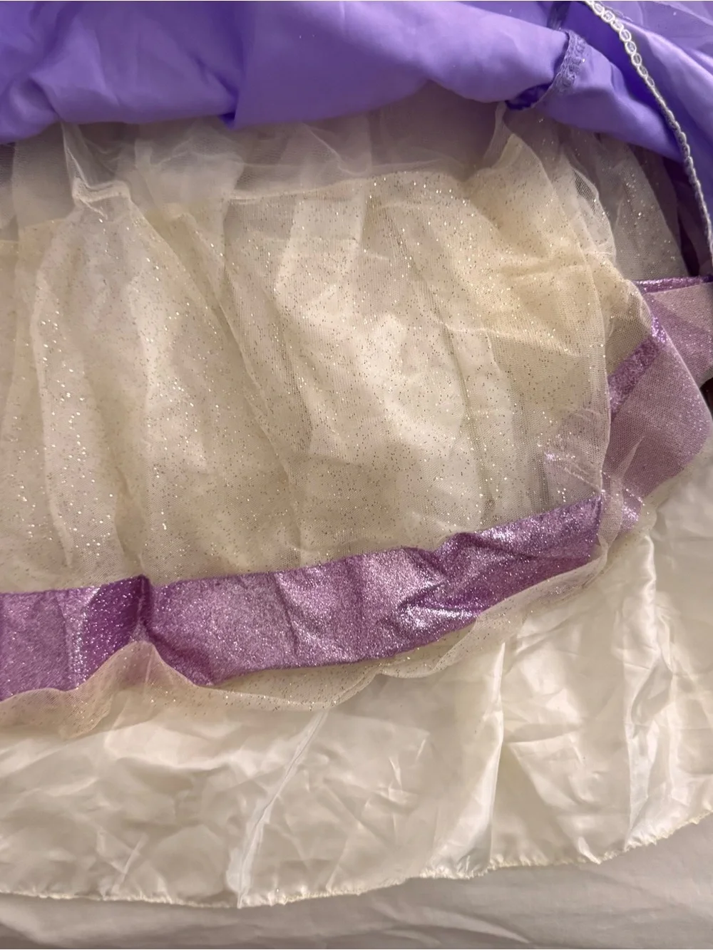 Disney Purple Sophia the first Princess Dress with Sparkle Tulle